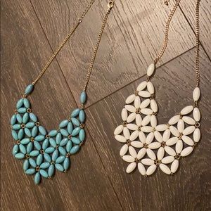Blue necklace. Bundle
